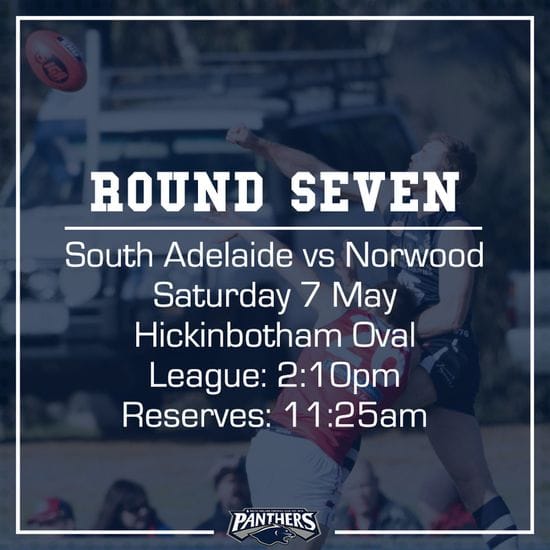 Round Seven: South vs Norwood - Teams